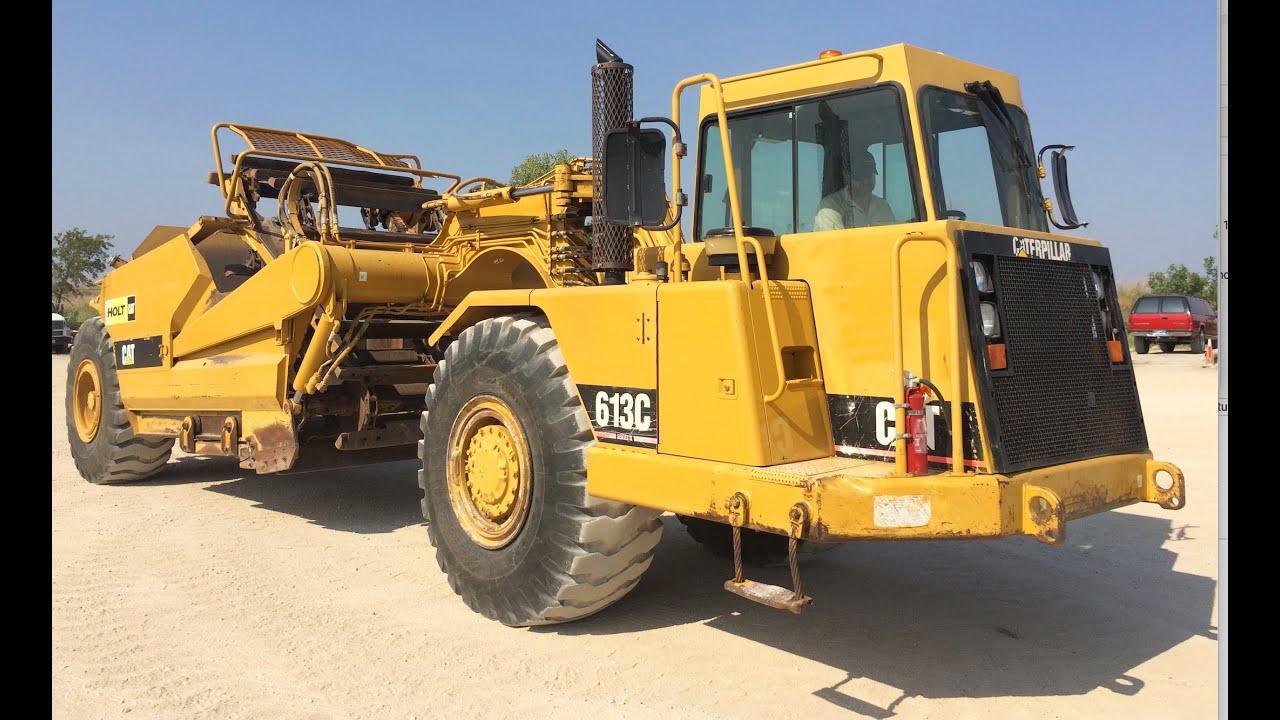 Caterpillar 613C2 review and walk around 166