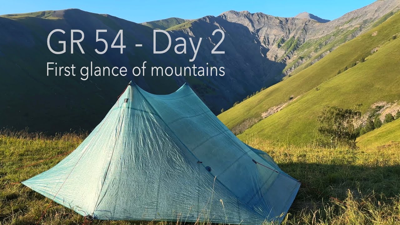 Day 2: Hiking 220km through the French Alps - Ultralight on the GR54