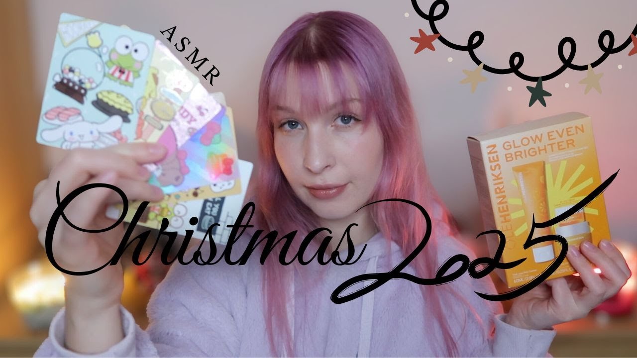 [ASMR] co dostałam na Święta 2025 ⭐