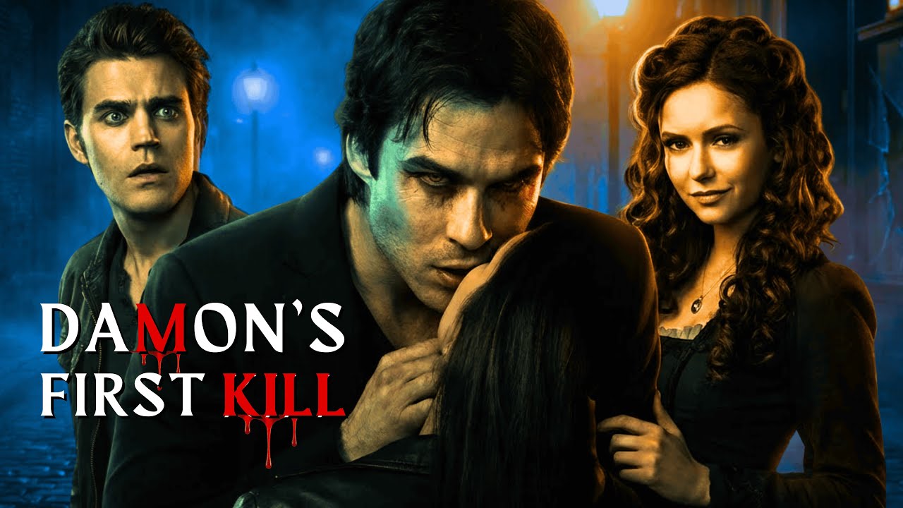 The Untold Story of Damon's First Kill in Vampire Diaries | TVD Story