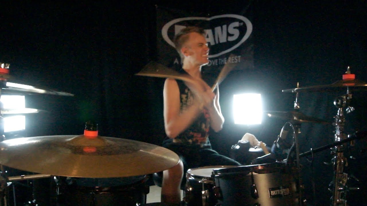 Skillet - Battle Cry - Drum Cover - Brooks (feat. Jen Ledger of Skillet)