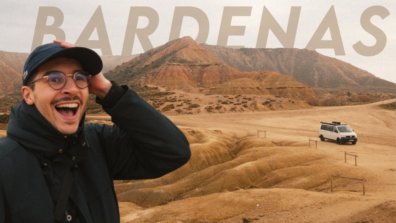 le désert en van aménagé (c'est incroyable) les Bardenas