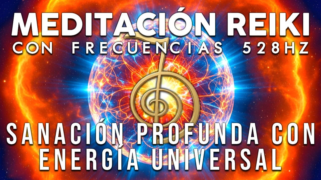 🌀💆🏻‍♀️MEDITACIÓN REIKI: SANACIÓN PROFUNDA CON ENERGÍA UNIVERSAL | SESIÓN COMPLETA ✨