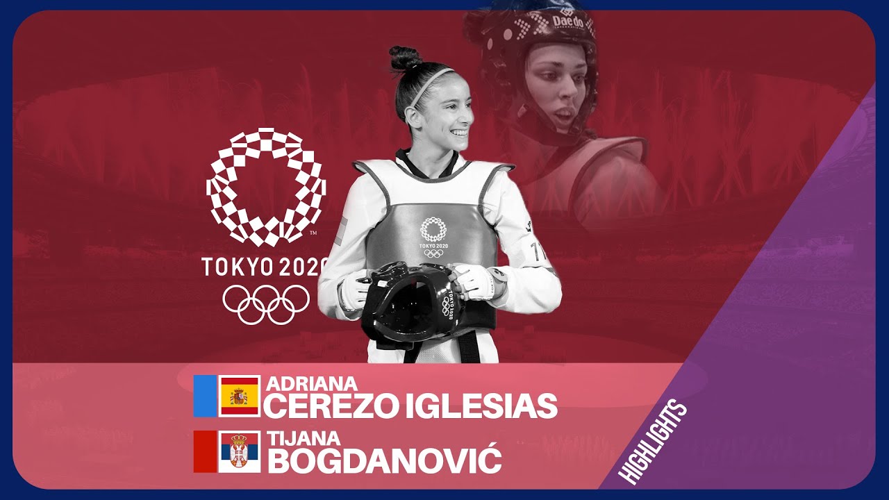 [Tokyo 2020] Adriana Cerezo Iglesias 🇪🇸  vs  Tijana Bogdanović 🇷🇸  (12: 4),  R16 -49F