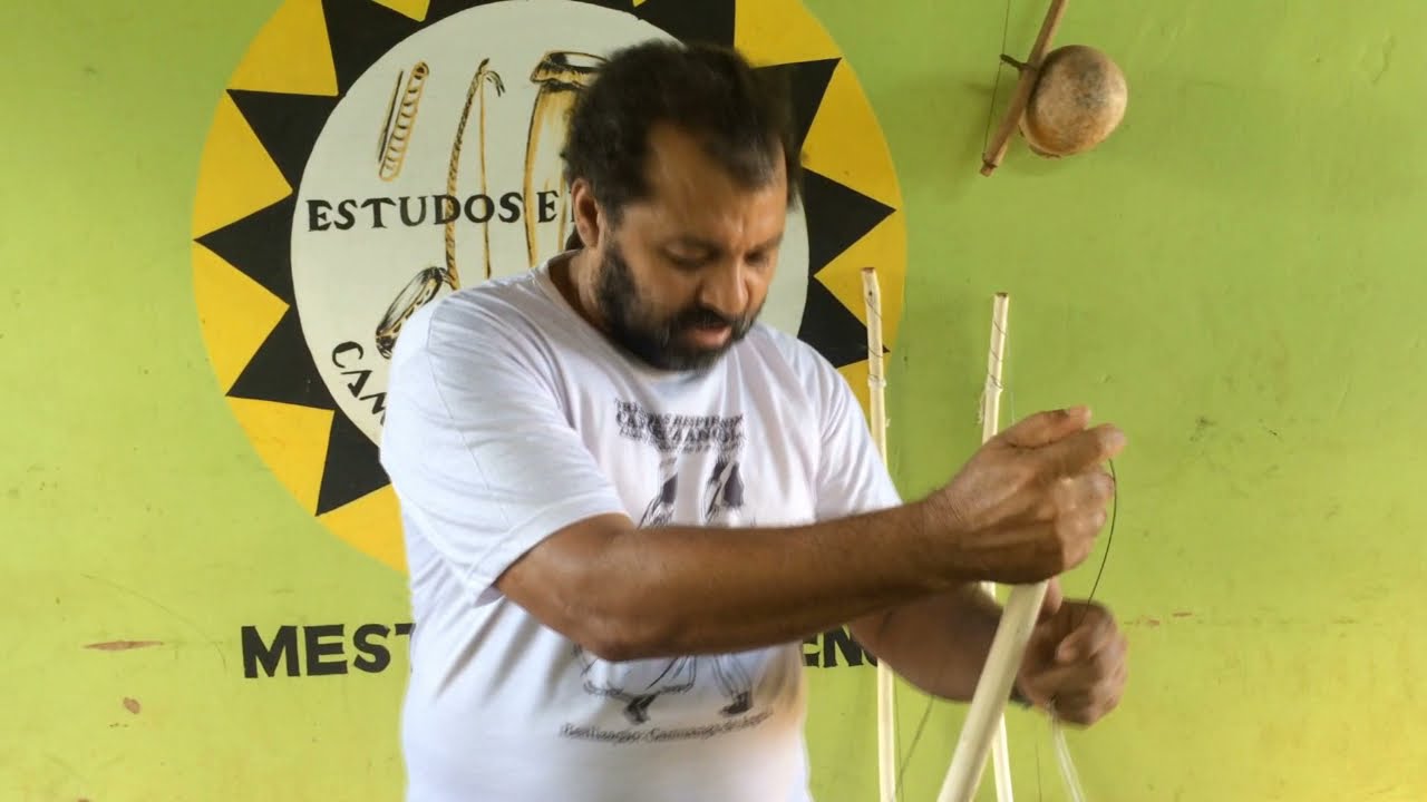 Oficina de Berimbau - Parte 5 (Armação do Berimbau)