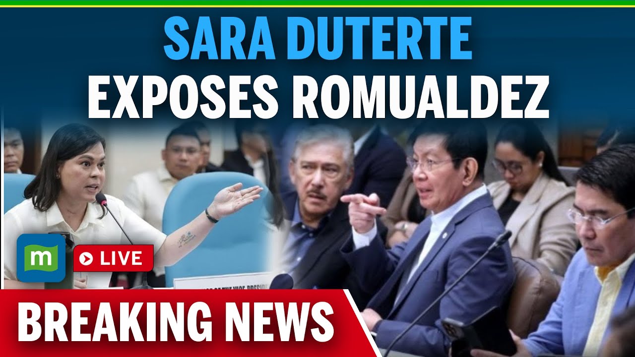 Sara Duterte LIVE: Sara Duterte Senate Address | Sara Duterte vs Romualdez | Sara Attacks Marcos