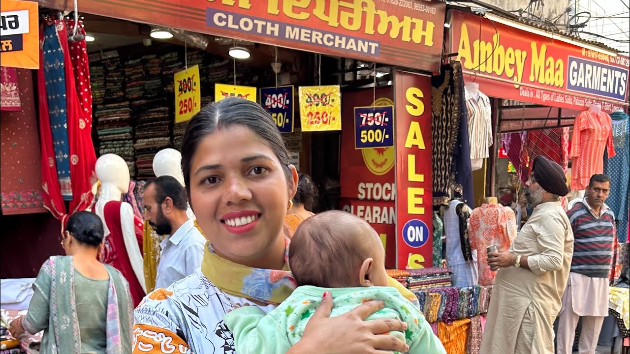  Khanne March sale 200 /200 ਲੇਡੀਜ਼ ਸੂਟ @gaganvlogs