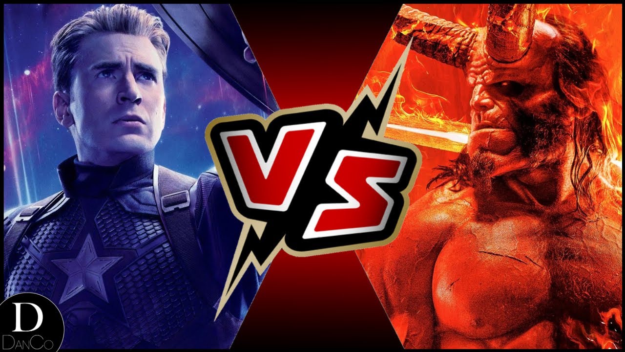 Captain America vs Hellboy | BATTLE ARENA (RE-UPLOAD)