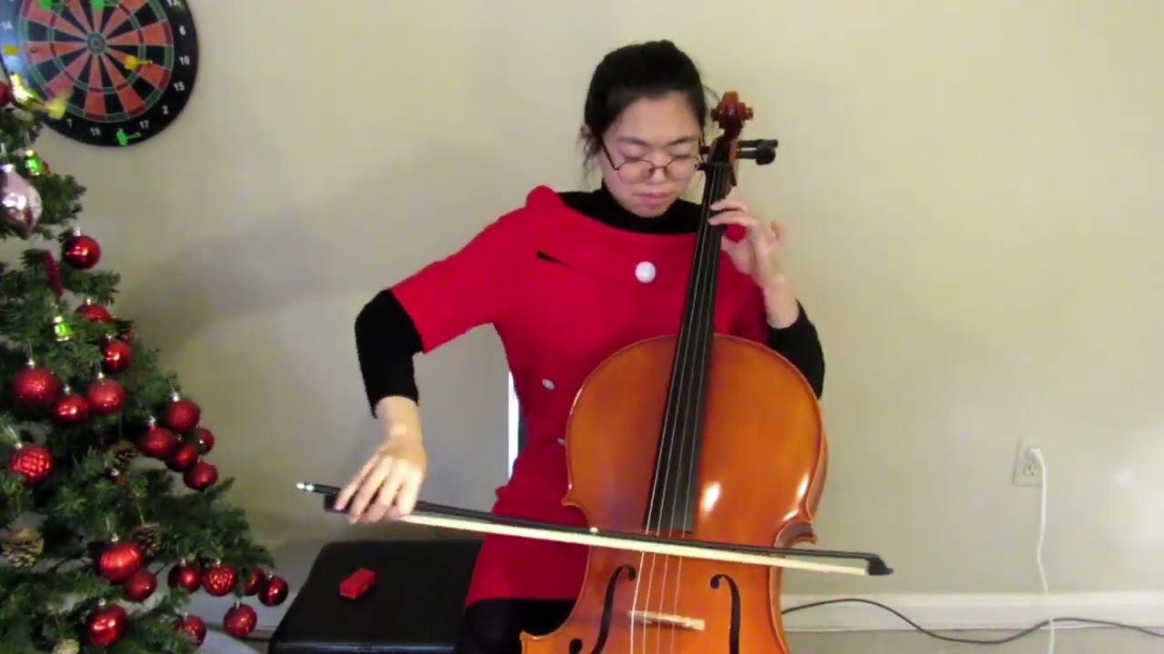 Anna Zhou, Gavotte in D Major No. 2 Op. 23 by David Popper, Cello