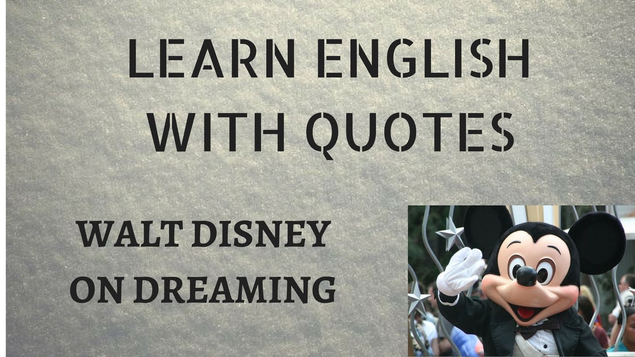 How To Learn English With Famous Quotes - Fluent English Conversation Course