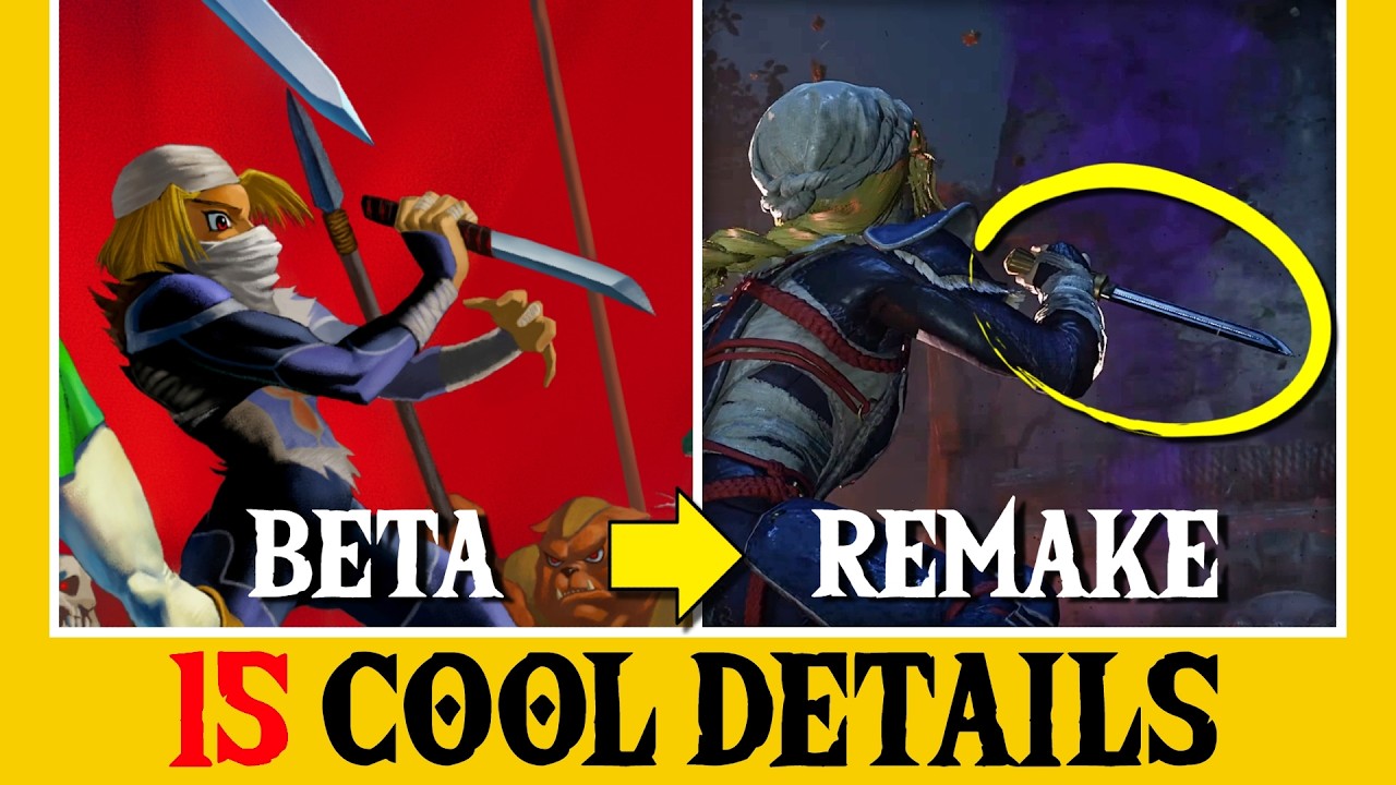 Beta Zelda 64 Content Restored in the Remake - 15 Cool Details in Ocarina of Time for Switch 2
