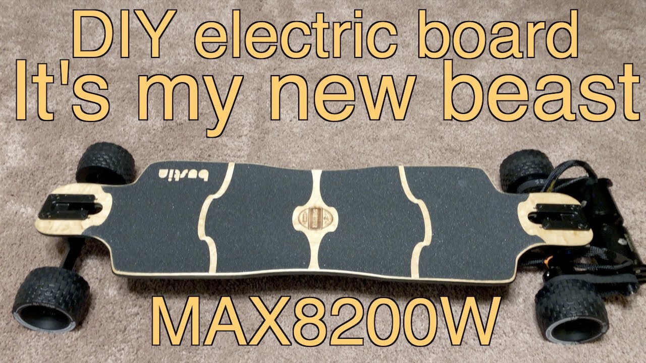 #58 DIY electric board 전동보드 - It's my new beast pt.1