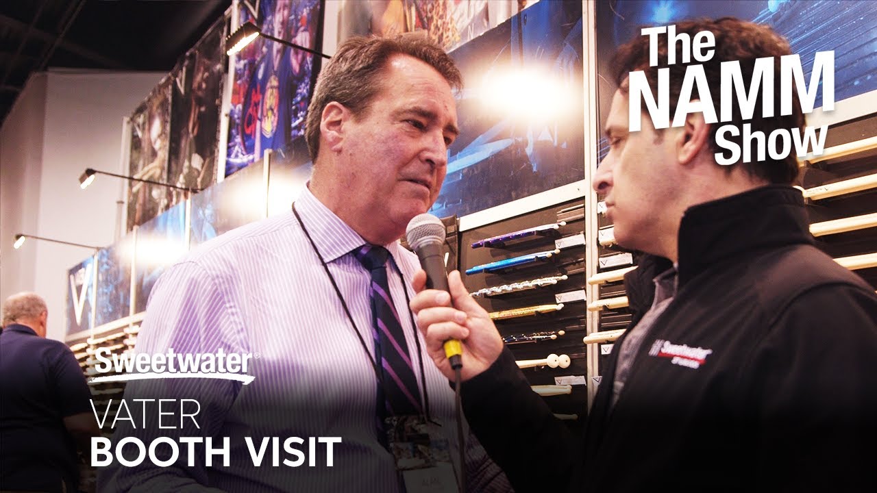 Vater Booth Visit at Winter NAMM 2020