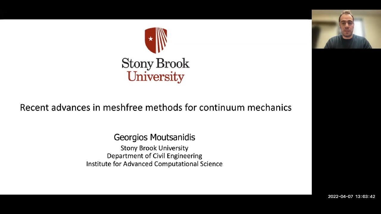 IACS Seminar Speaker: Georgios Moutsanidis - April 7th, 2022