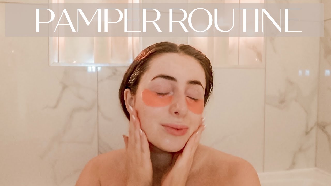 RELAXING PAMPER ROUTINE: hygiene, skincare & at home beauty treatments *ultimate self care day*