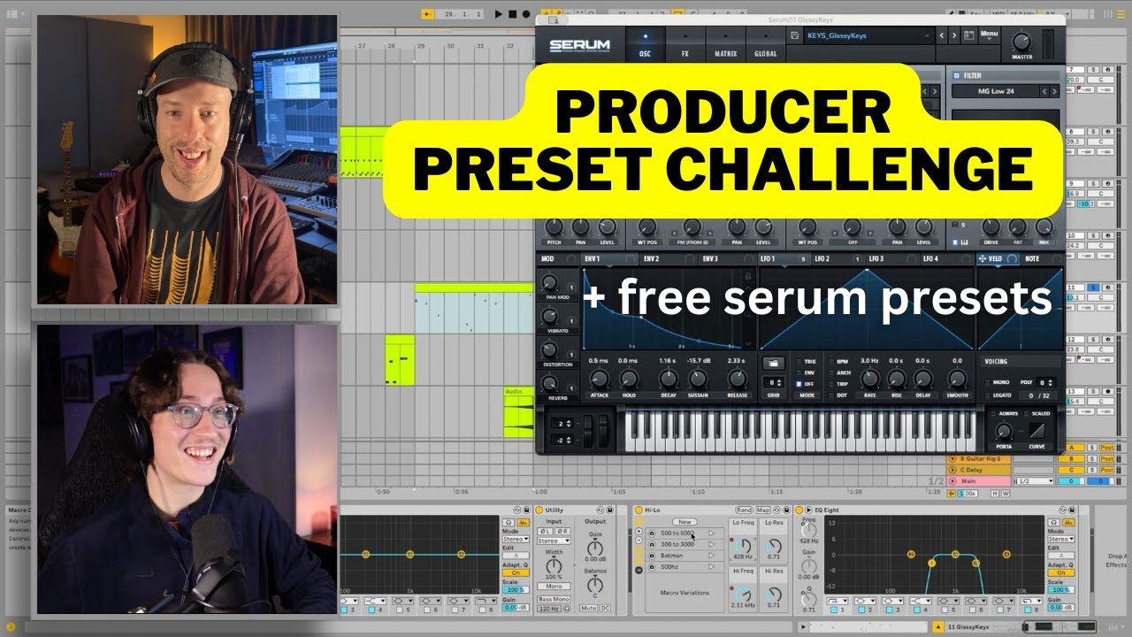 two music producers swap sounds (and give them away)