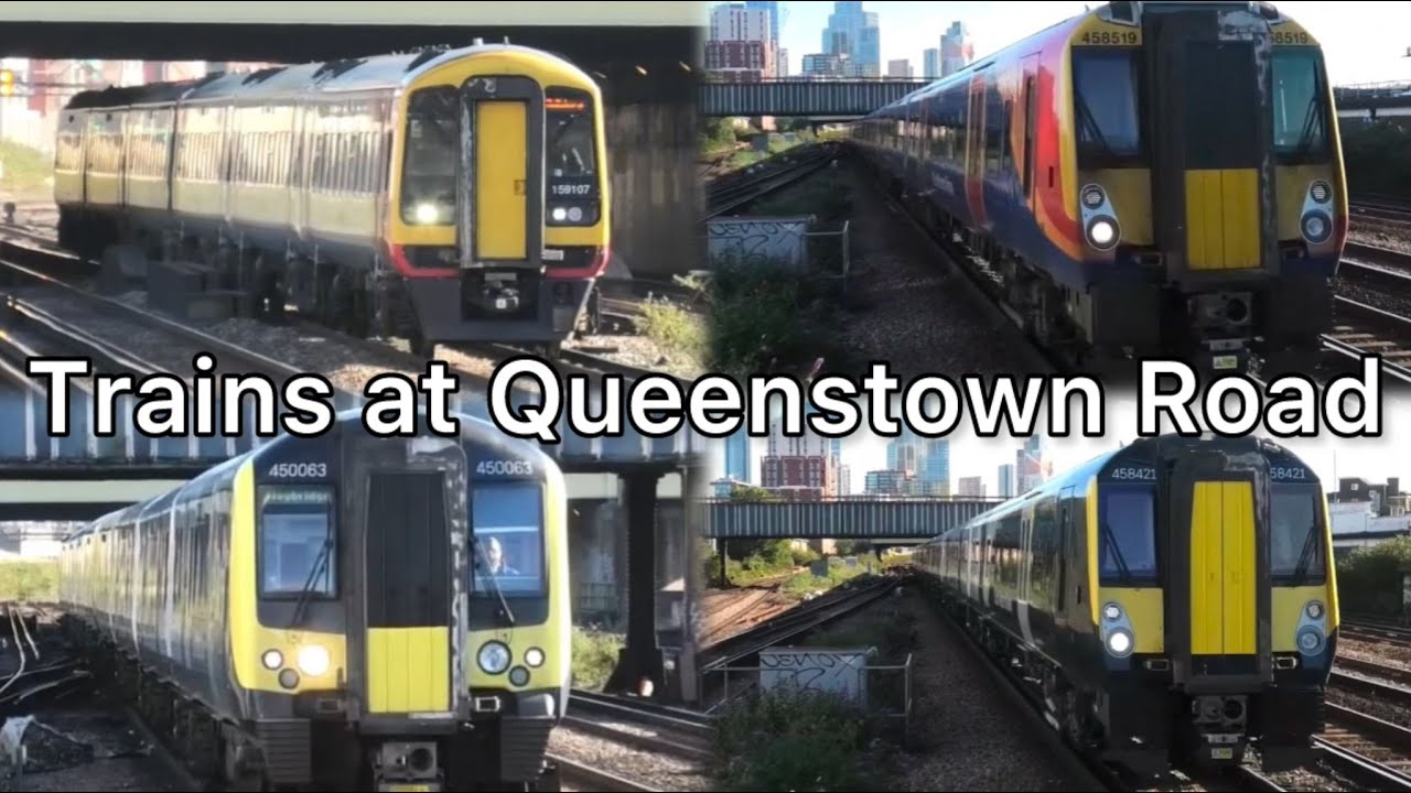 Trains at Queenstown road 28/09/24