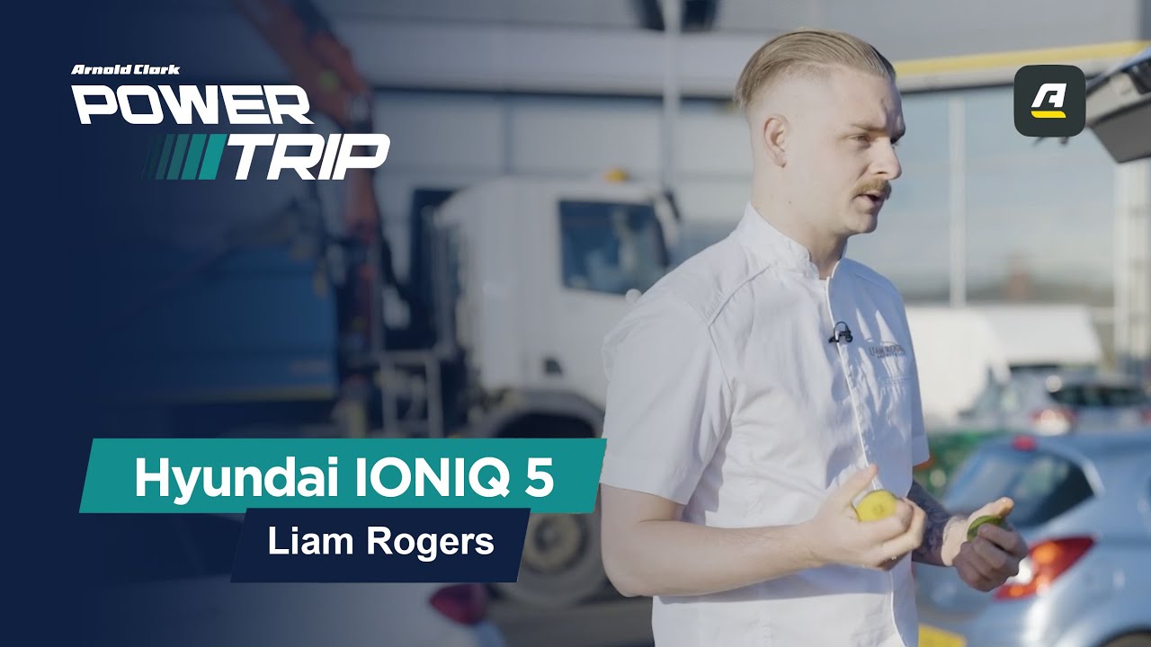 Liam Rogers makes prawns on toast with a Hyundai IONIQ 5 | Power Trip
