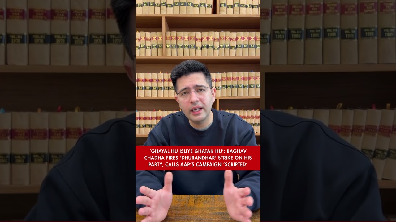Raghav Chadha Fires A Shot On His Party #raghavchadha #aamaadmiparty #aap #dhurandhar #peektv