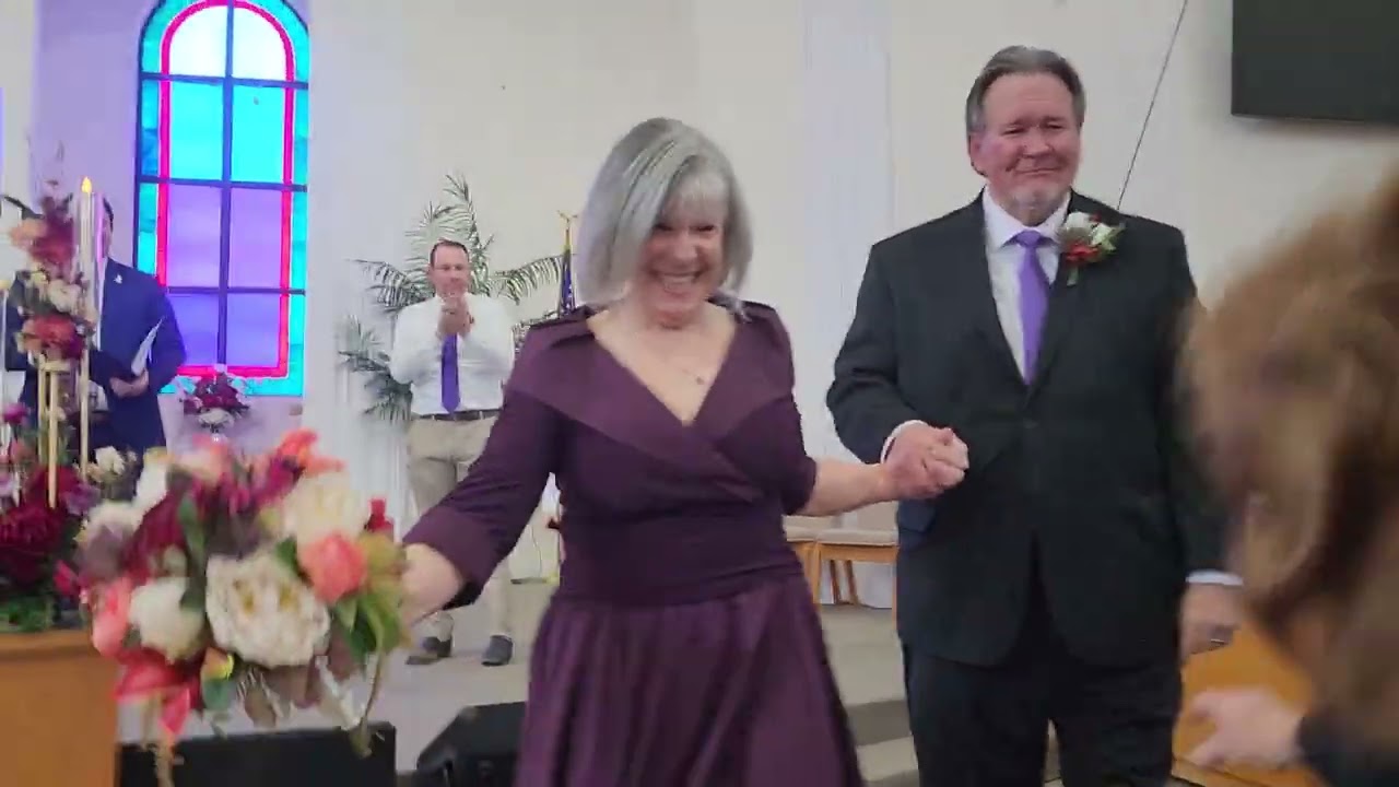 Billy and Becky Pronounced Husband and Wife 