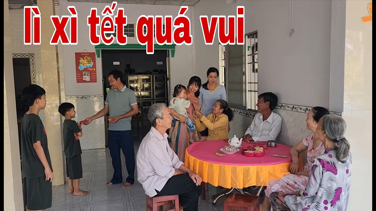 Mùng 1 Tết Lì Xì Mừng Tuổi Ông Bà Và Chơi Lô Tô Quá Vui # SĂN BẮT ĐỒNG THÁP #