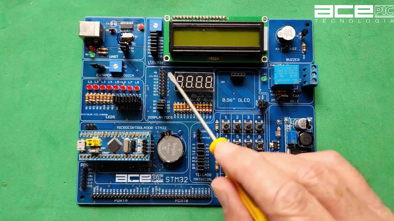 Placa STM32 - ACEPIC Tecnologia