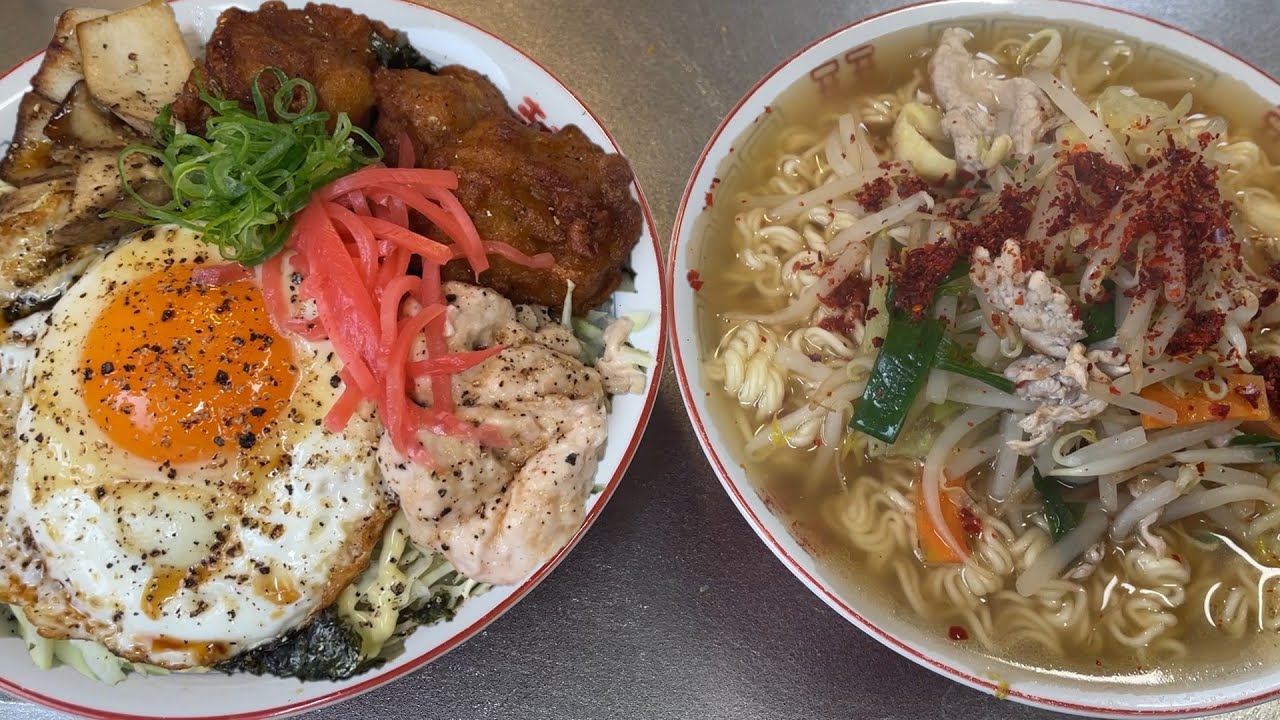 【男飯テロ】マジで、こういうのが美味い飯。最強セットでいただく。