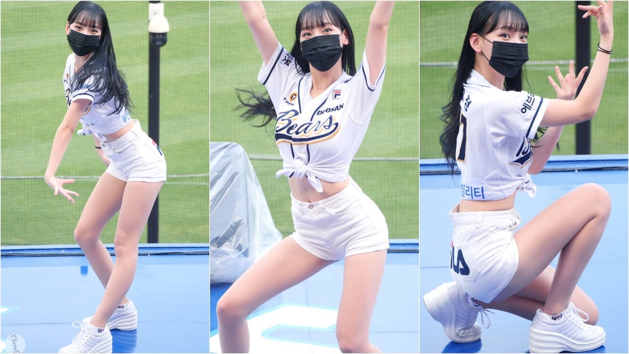[4K] The Feels 정희정 치어리더 직캠 Jung Huijeong Cheerleader fancam 두산베어스 220706