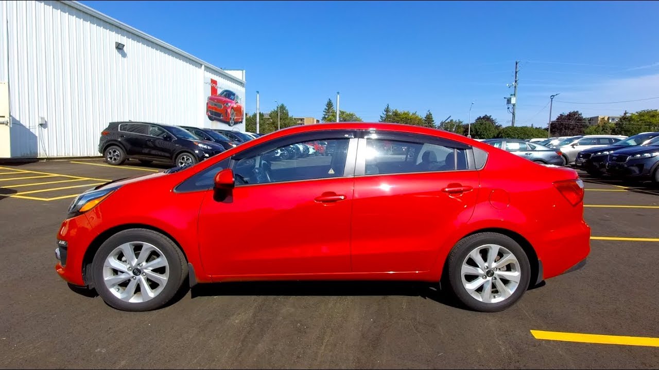 2016 Kia Rio - Used Cars - For Sale - Brantford Kia 519-304-6542 Stock No FT200A