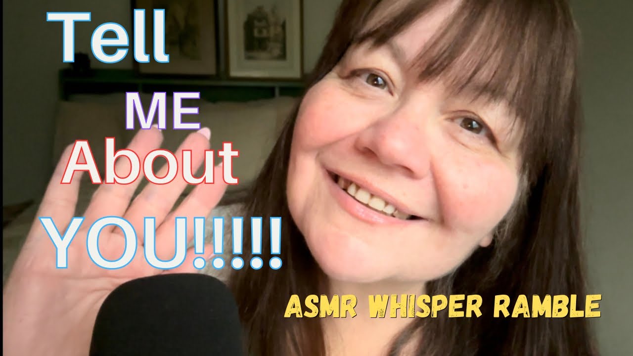 ASMR Pure Whispering Ramble...No Filters, No Makeup, and Over Explaining Myself😊