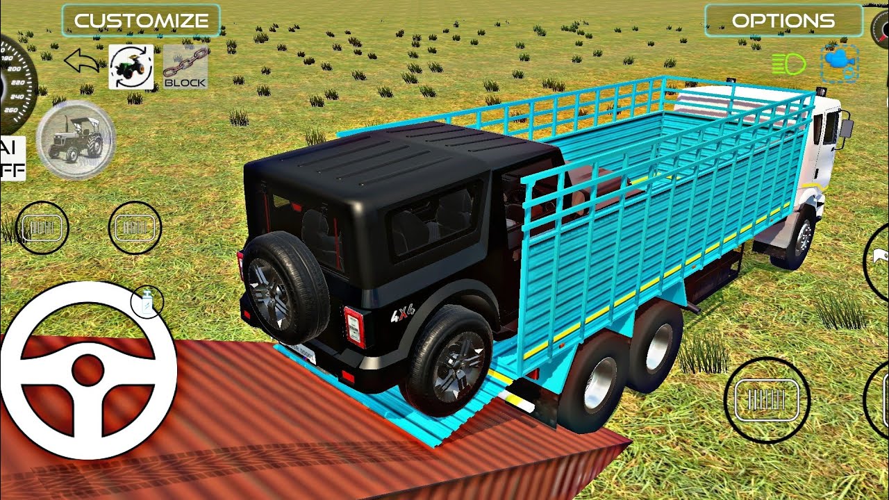Drive Bullet and car Unloading Stone From Dumper Truck in Game 💥 #truck#bullet350#gaming#dumper#jcb