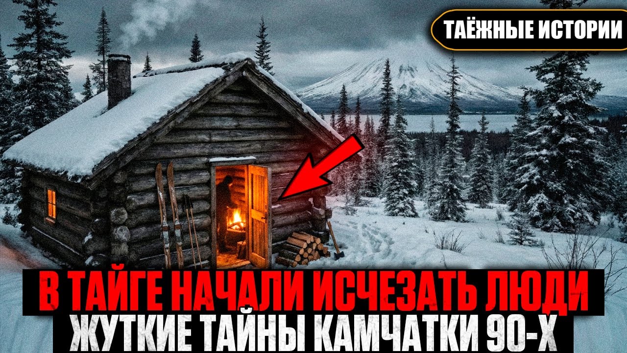 МЁРТВОЕ ОЗЕРО Камчатки: Что Егерь Нашёл в Зимовье у Вулкана? | Таёжные истории