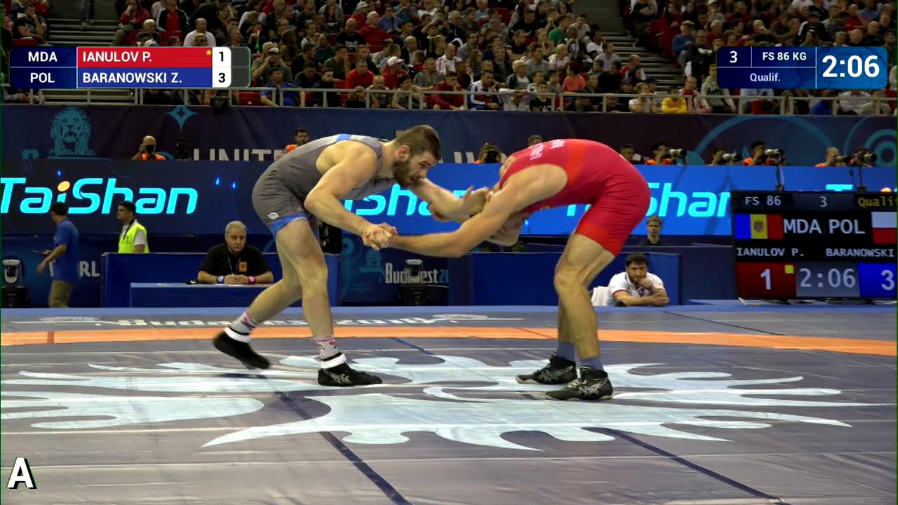 Qual. FS - 86 kg: P. IANULOV (MDA) v. Z. BARANOWSKI (POL)
