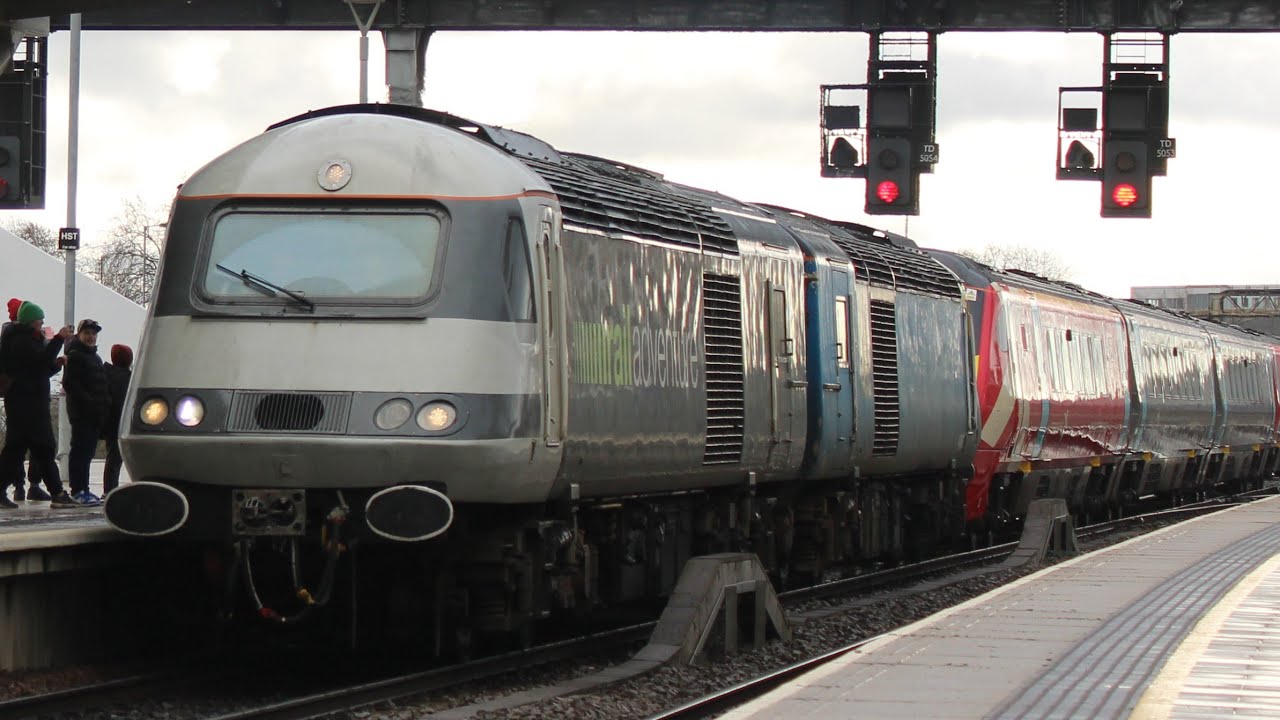 Trains at Derby 16/02/26 Ft. Refurbished XC Voyager drag, 37 unit drag and much more!