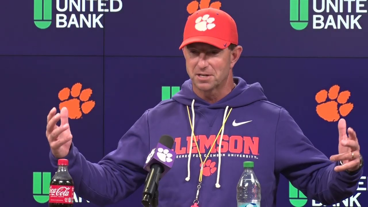 Dabo Swinney Opening Statement as Clemson begins spring practice