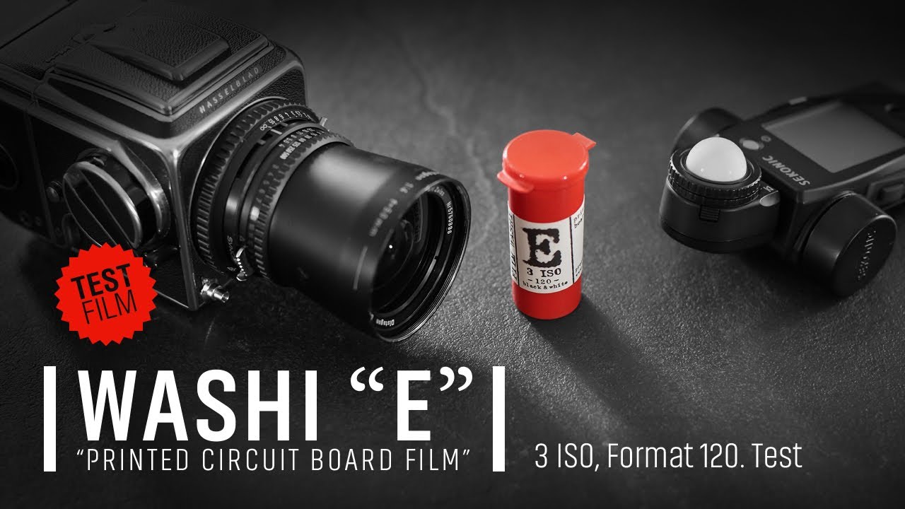 WASHI E "PRINTED CIRCUIT BOARD FILM" : Iso 3. Format 120. Test