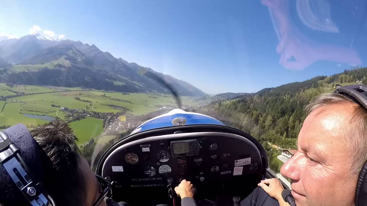 Anflug Zell am See