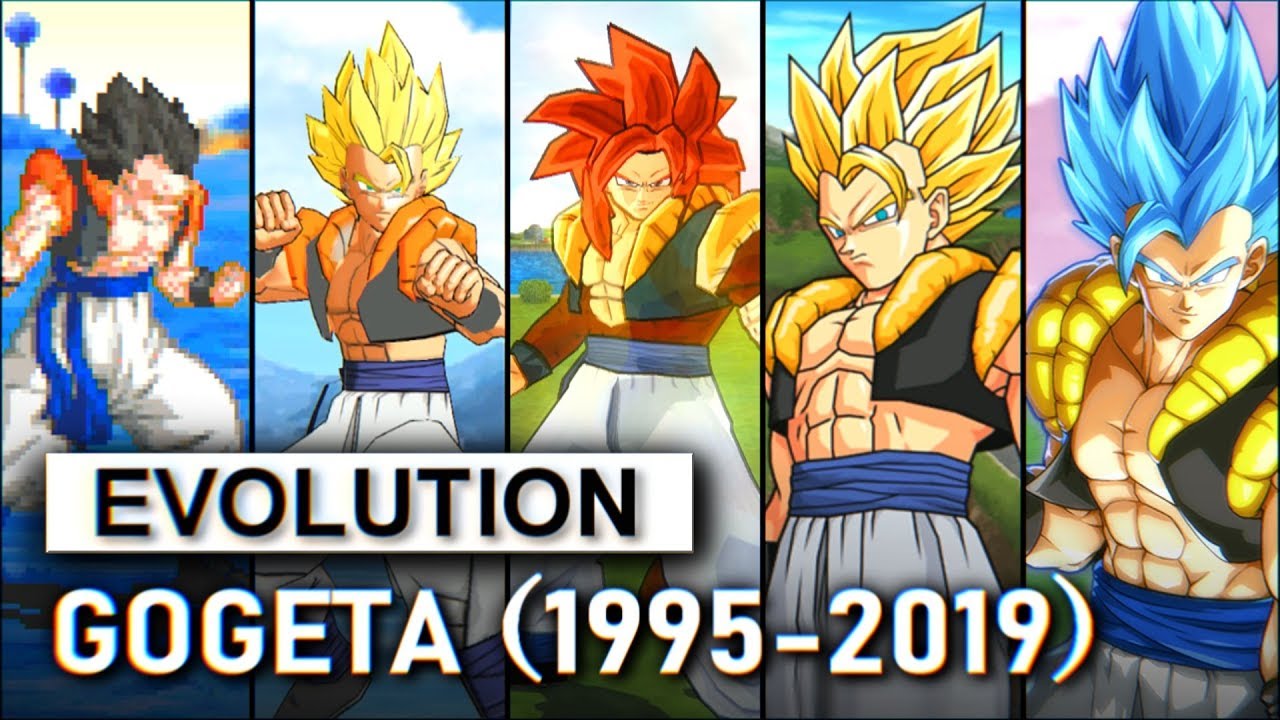 Evolution of Gogeta 1995-2019 【ゴジータ】