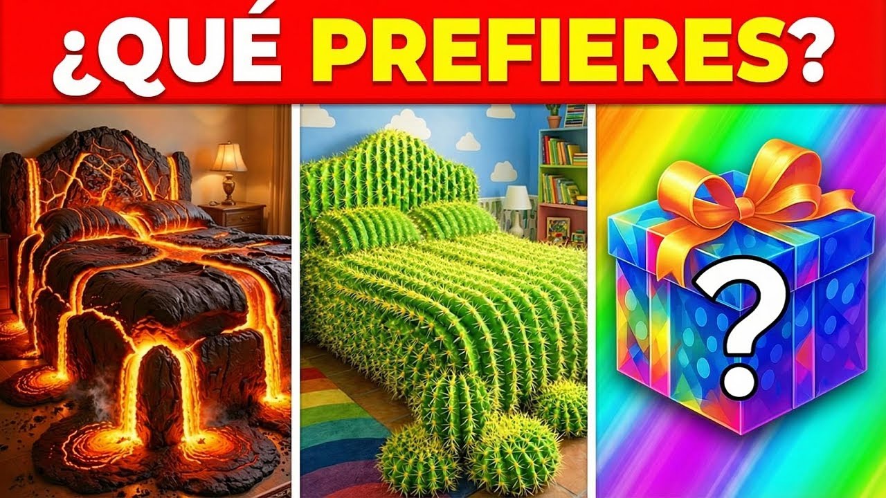 ¿Qué prefieres...? ¡Edición REGALO MISTERIOSO 🎁😱⚡! ¡Las decisiones más difíciles!