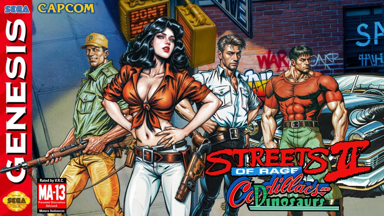 Streets of Rage 2: Cadillacs and Dinosaurs Edition [Sega Genesis]