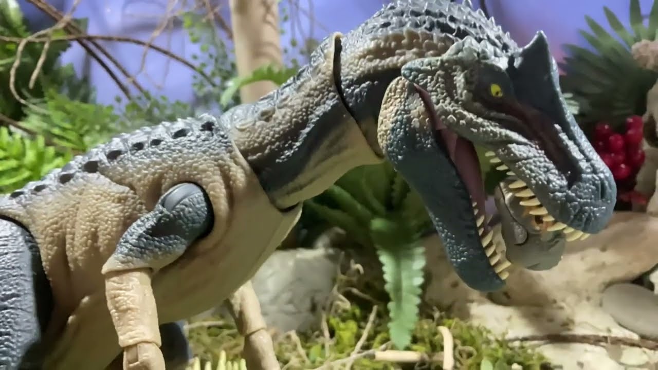 HAMMOND COLLECTION ALLOSAURUS (STOP MOTION ANIMATION)