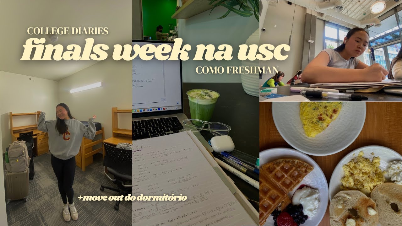 últimos momentos na usc como freshman | finals week + saindo do dormitório ⭐