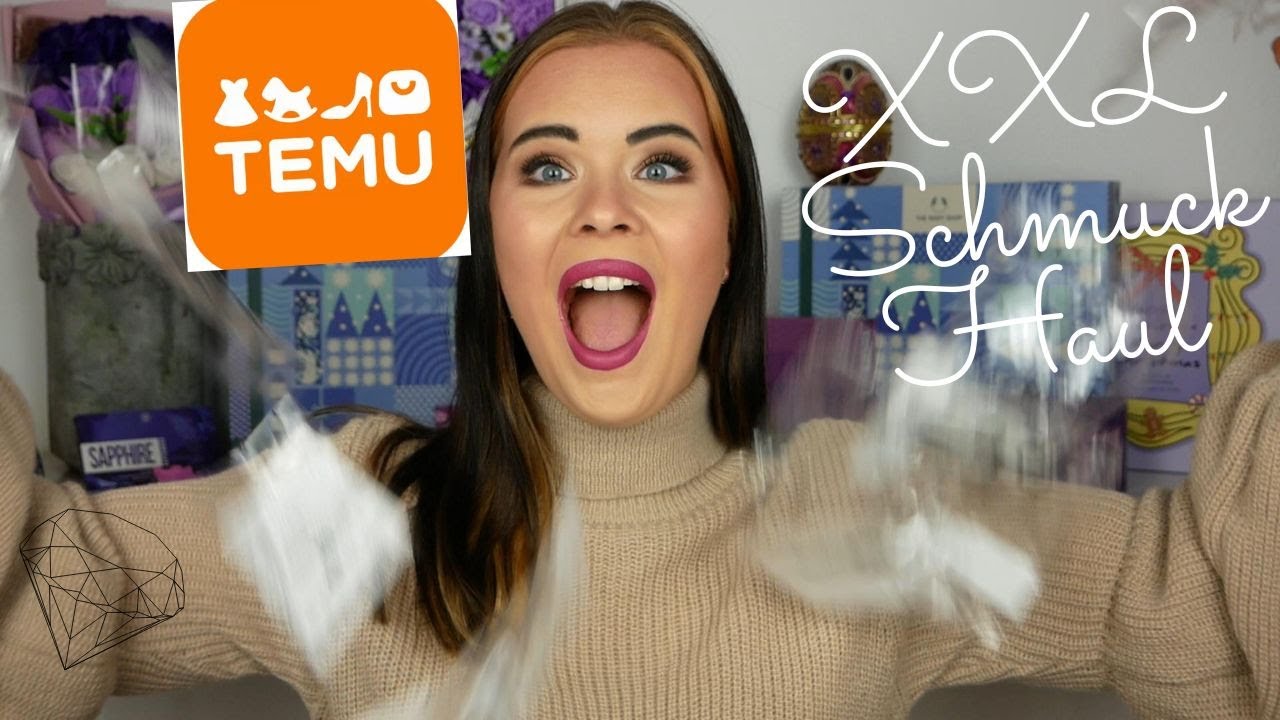 Temu XXL Schmuck Haul | lang, länger, am längsten