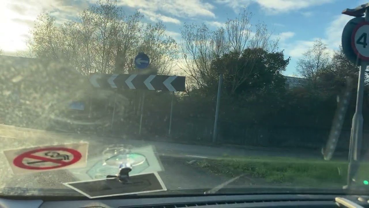 Driving in redditch / town centre