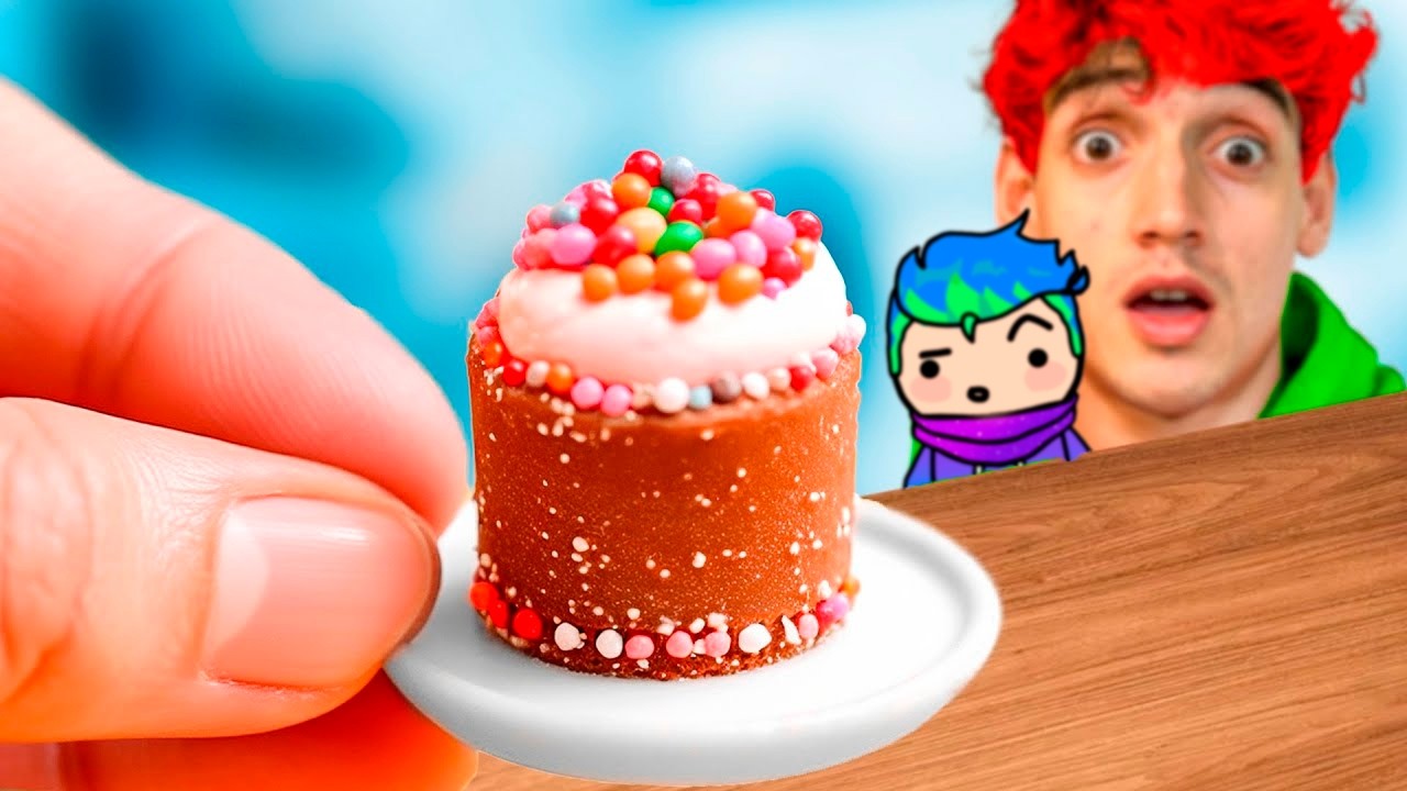 🍟Batalla de Comida Miniatura🌶️ / Carlos Infinito REACCIONA BrunoyJoelRANDOM