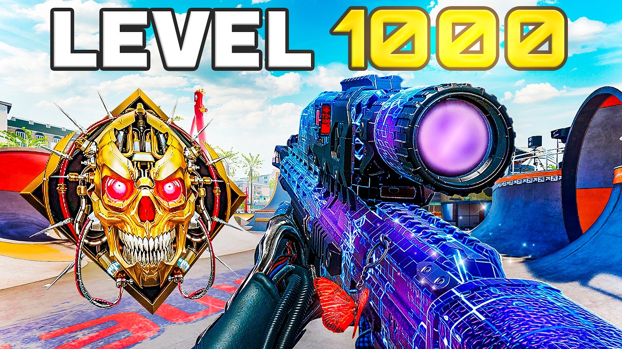Это снайперская стрельба 1000-го уровня в Call of Duty.
