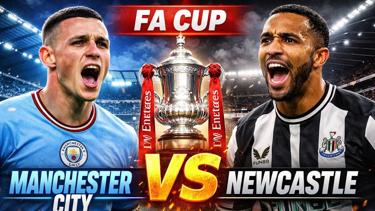 LIVE – Manchester City vs Newcastle | FA Cup 2026 | PS5 Gameplay