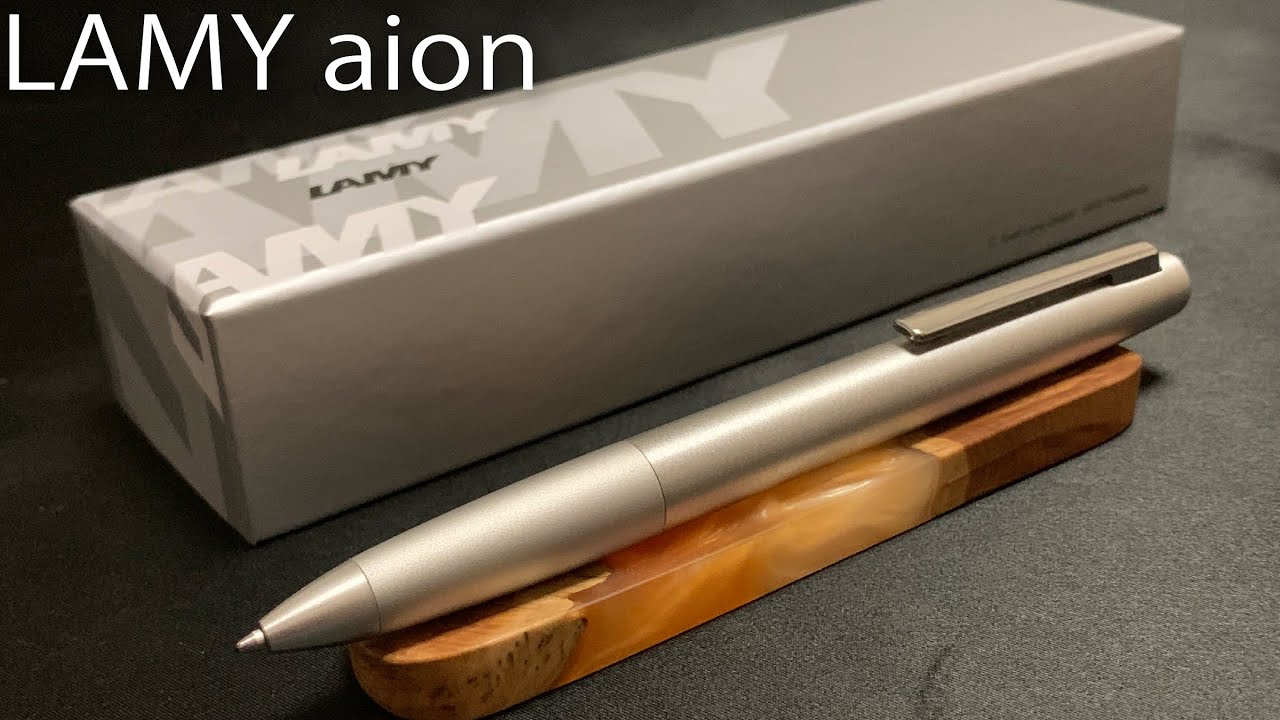 LAMY aion olivesilver｜ラミー アイオン（オリーブシルバー）ボールペン
