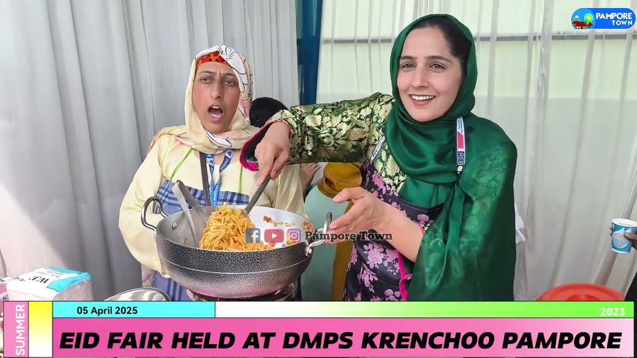 Eid Fair Held at Delhi Modern Public School Krenchoo Campus. #DMPS #eid