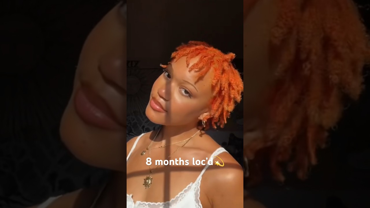 8 months loc&rsquo;d 💫🌱#blackgirlaesthetic #locs #locjourney #starterlocs #retwist